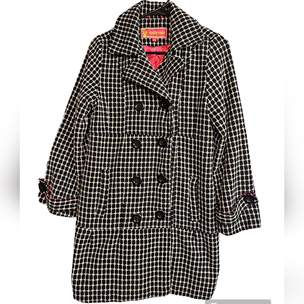 Dollhouse girls pea coat